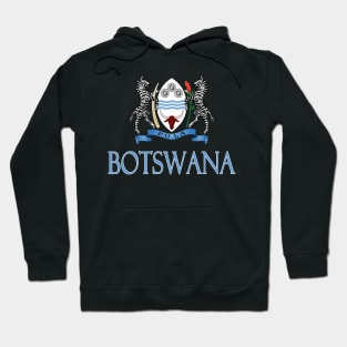 Botswana - Botswanan Coat of Arms Design Hoodie